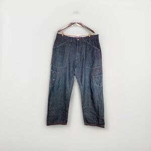 Vintage Y2k Wide Leg Baggy Jeans Phat Farm 2000's‎  38x33 Hip Hop JNCO Style